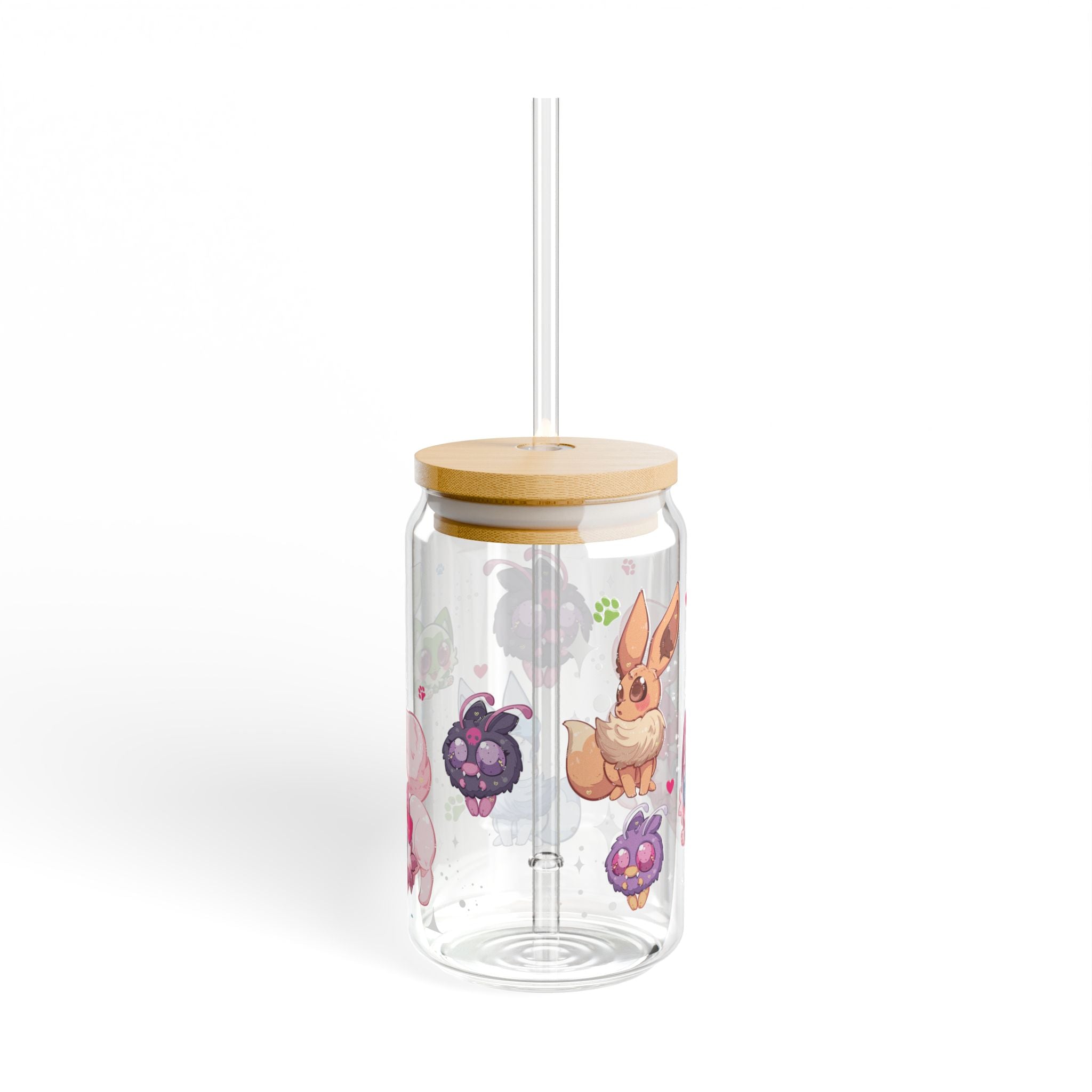 🌸🧋Poke Bundle🧋🌸 - Sipper Glass, 16oz
