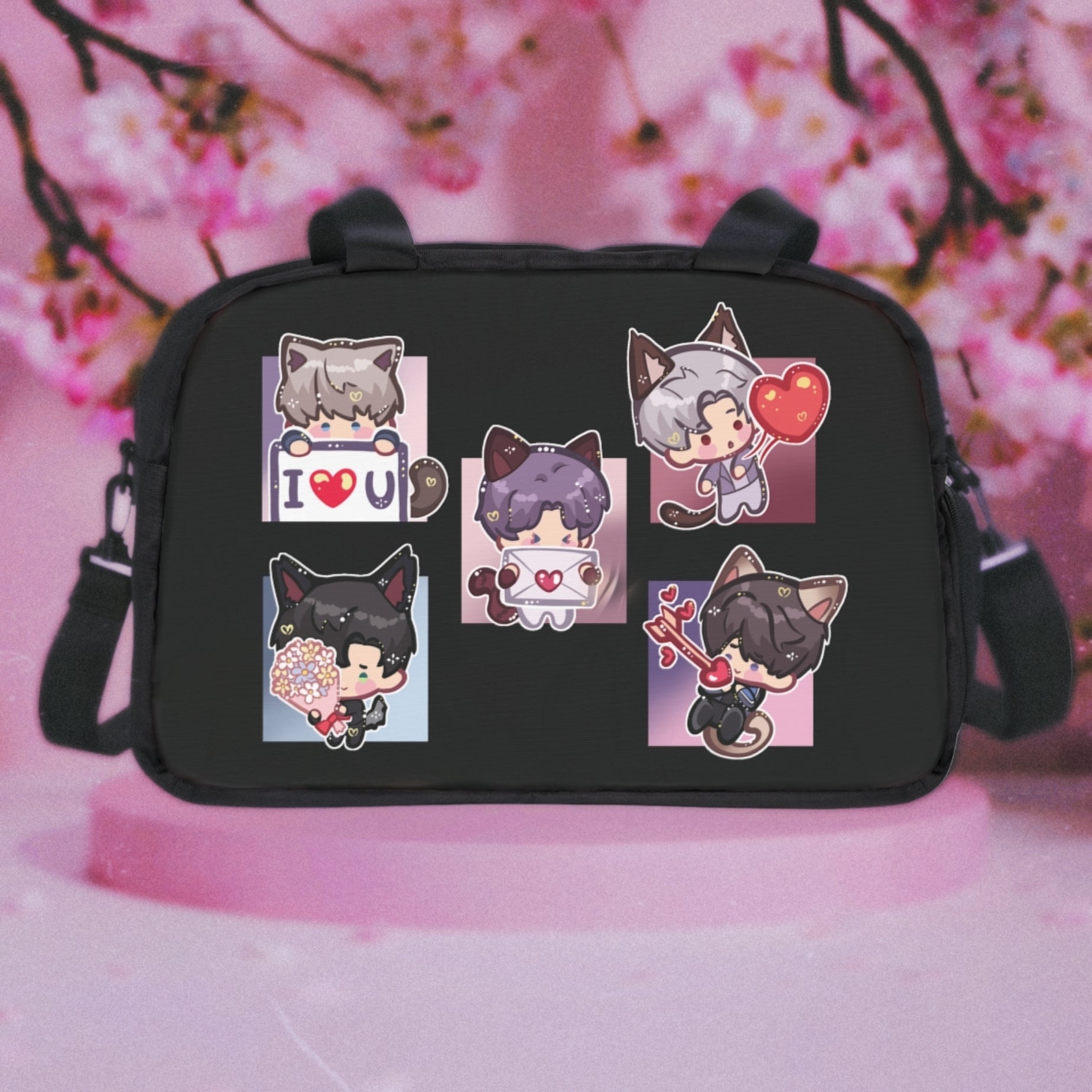 🩷Love kitties Fitness Bag🩷